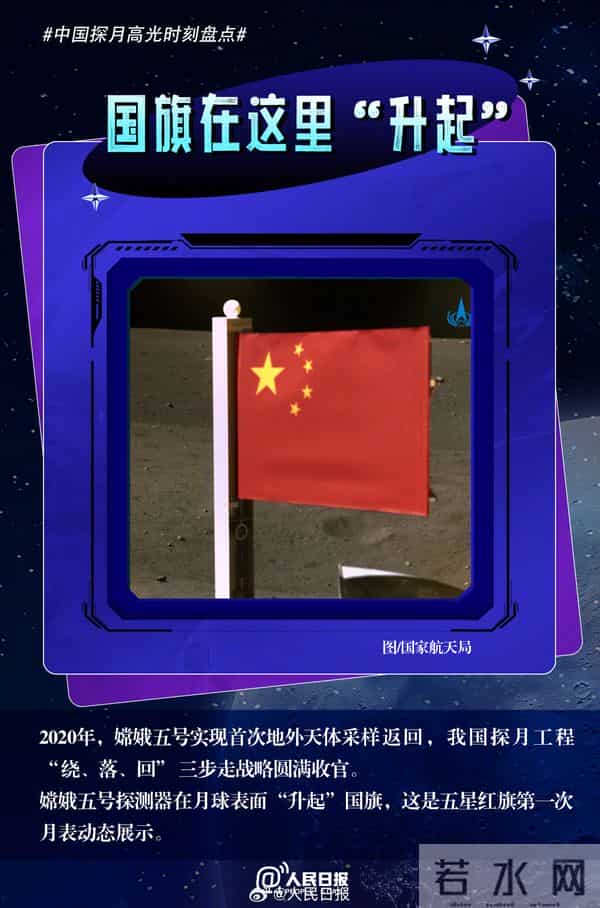 12年前的今天，“玉兔”踏上月球