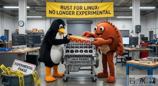 从实验到生产:Rust 正式成为 Linux 内核的“一等公民”