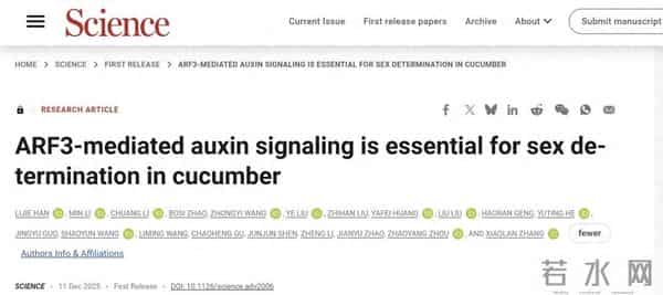 登顶Science！中国农大“女神”教授，攻克未解之谜！