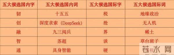 2025年度十大网络流行语发布，有你常说的吗？