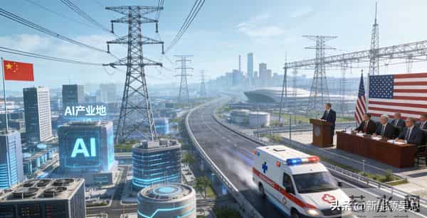 中美AI比拼藏着关键差距，美国3年难成的事，中国48小时就落地！