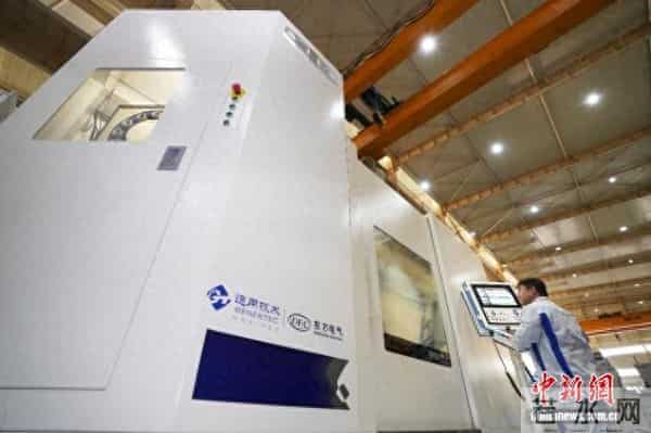 中国造高端工业母机在沈阳下线交付