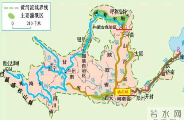 回顾：库布齐沙漠腹地出现了大面积的“冰河”，这些结冰的水到底是从哪里来的呢？其实是人为引入的黄河水