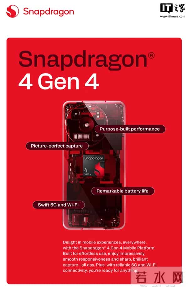 高通发布骁龙6s 4G Gen 2芯片：CPU性能提升51%、GPU提升20%
