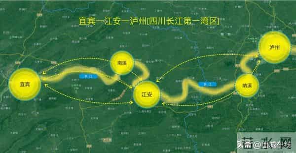 途经宜宾-泸州！成渝南线沿江铁路规划研究启动，江安设站？