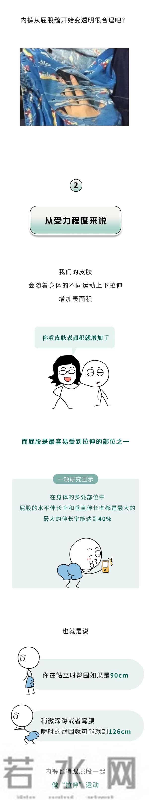 为什么男生的内裤,总是从屁股缝开始变透明?