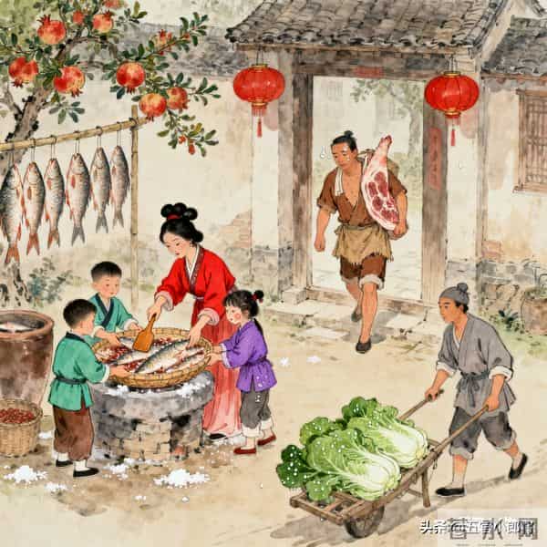 古代普通百姓过冬都储备哪些食物