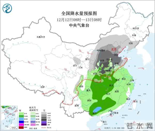 中央气象台：全国农业气象影响预报与评估（2025年12月09日）