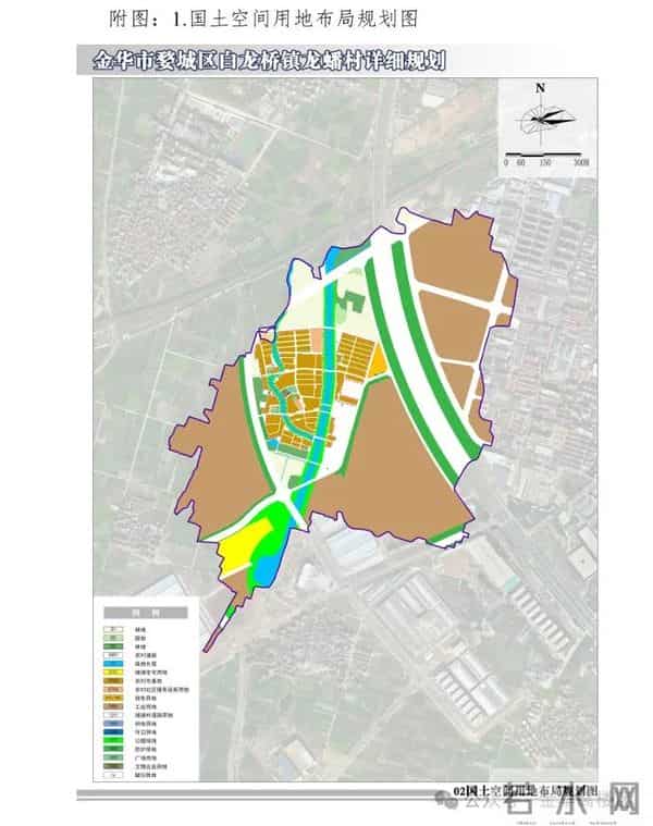 金华这个大村,规划发布!在村庄北侧规划1处邻里中心