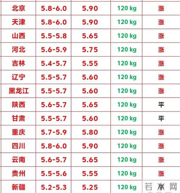 明日猪价 2025.12.12生猪价格行情 猪价继续上涨