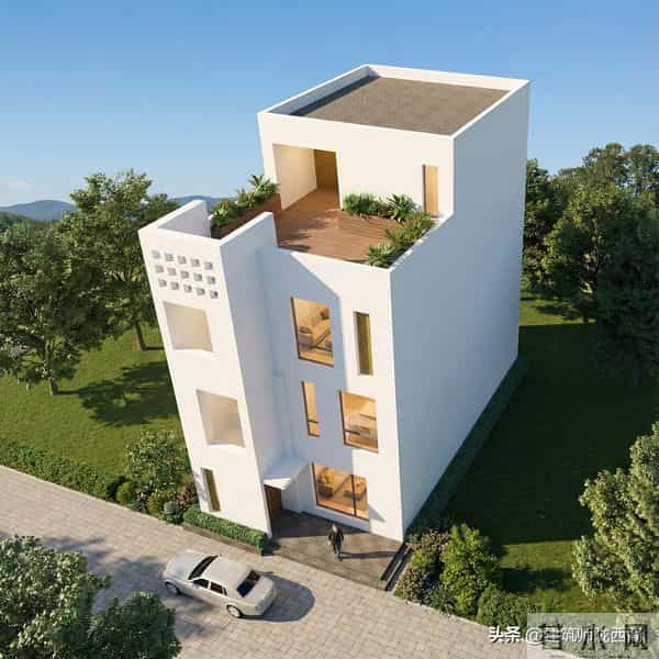 8×15米自建房封神!现代改善型户型设计,每个空间都长在需求点上