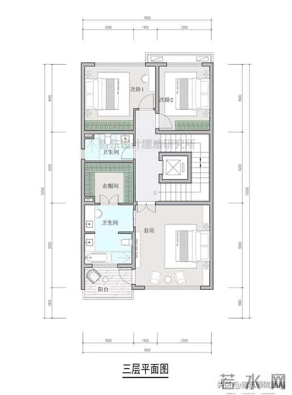8×15米自建房封神!现代改善型户型设计,每个空间都长在需求点上