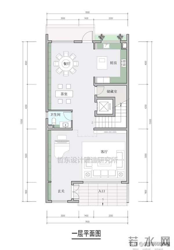 8×15米自建房封神!现代改善型户型设计,每个空间都长在需求点上