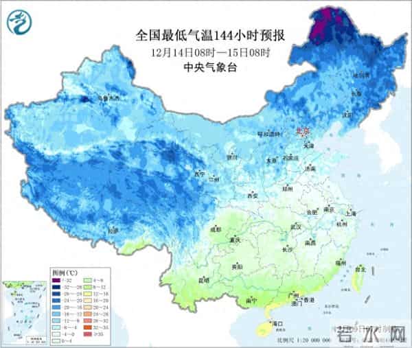 中央气象台：全国农业气象影响预报与评估（2025年12月09日）